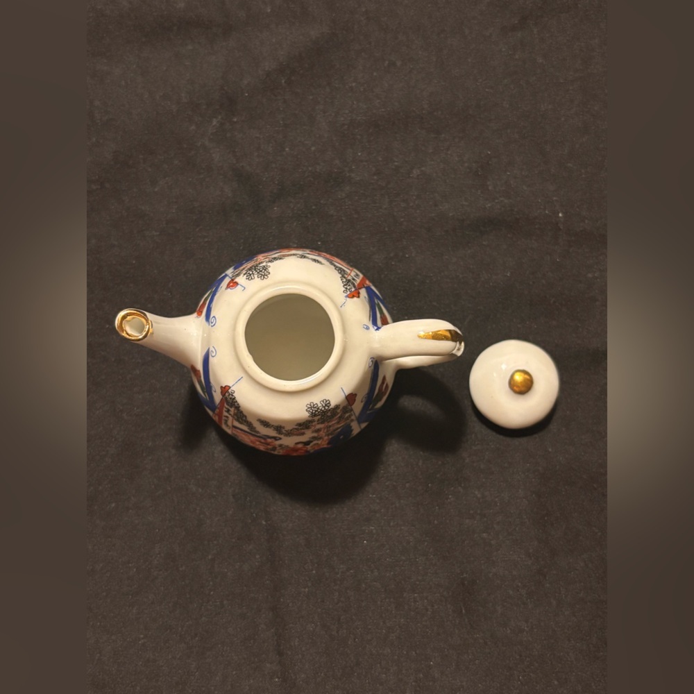 Colorful Porcelain Chinese Tea Set - Picture 6 of 8